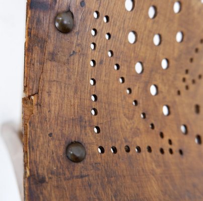 Church Chairs with Perforated Plywood, 1928-NYF-2043274