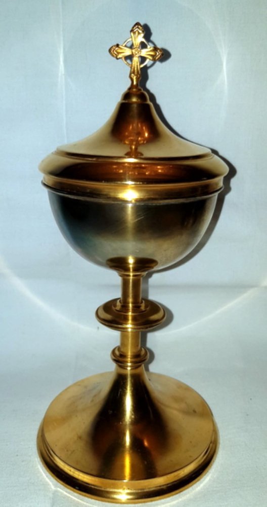 Ciborium in Silver and Vermeil