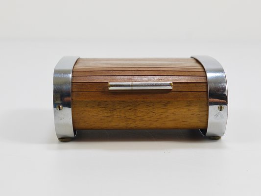 Cigarette Dispenser with Roll Top attributed to Carl Auböck, Austria, 1930s-MWV-1787373