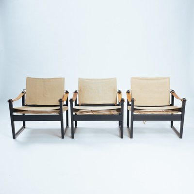 Cikada Safari Chairs by Bengt Ruda for Ikea, 1960s, Set of 3-NQU-1796301