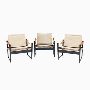 Cikada Safari Chairs by Bengt Ruda for Ikea, 1960s, Set of 3-NQU-1796301