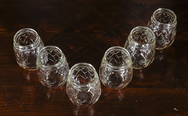 Cinar Original Artichoke Glasses Set, 1960s-RAQ-979048