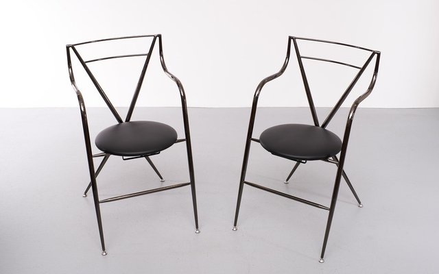 Cinderella Folding Chairs by Hiroyuki Yamakado, 1987, Set of 2-GCG-1406455