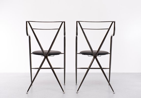 Cinderella Folding Chairs by Hiroyuki Yamakado, 1987, Set of 2-GCG-1406455