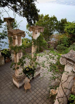 Cindi Emond, Columns of an Abandoned Villa, Capri, Photograph, 2019-ZCI-1162788