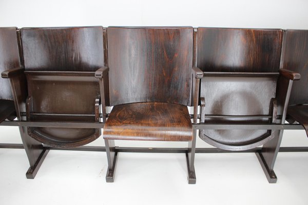 Cinema Bench attributed to Ton, Czechoslovakia, 1960s-TZ-1372255