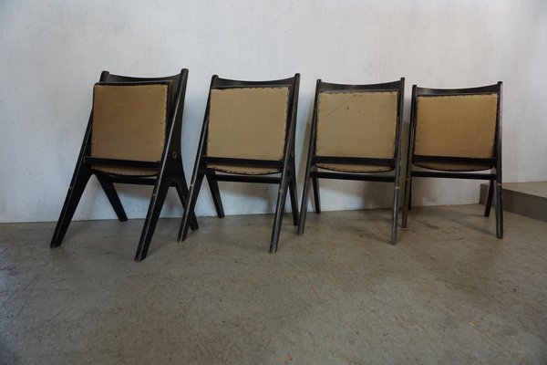 Cinema Chairs, 1950s, Set of 4-GPQ-1359061