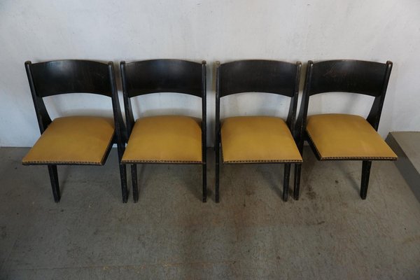 Cinema Chairs, 1950s, Set of 4-GPQ-1359061