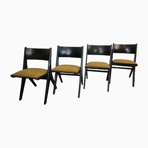 Cinema Chairs, 1950s, Set of 4-GPQ-1359061