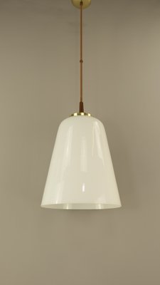 Cinema Foyer Glass Lamp, Italy, 1960s-KDB-1805408