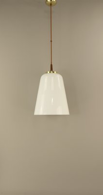 Cinema Foyer Glass Lamp, Italy, 1960s-KDB-1805408