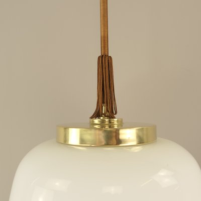 Cinema Foyer Glass Lamp, Italy, 1960s-KDB-1805408