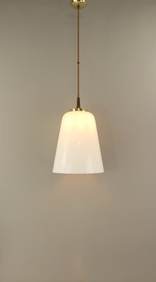 Cinema Foyer Glass Lamp, Italy, 1960s-KDB-1805408