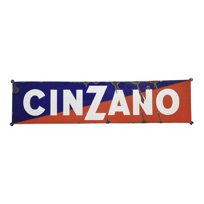 Cinzano Advertising Enamel Plaque-NQ-1405609