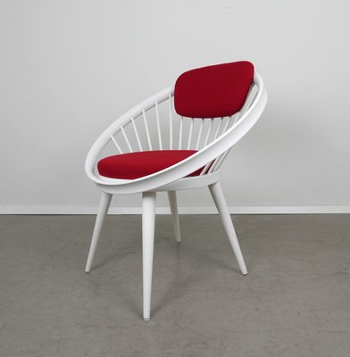 Circle Chair by Yngve Ekström for Gessef/Italy, 1950s-JV-1440934