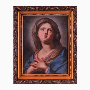 Circle of Francesco Trevisani, Madonna, 1800s, Oil on Canvas-QOR-2017442