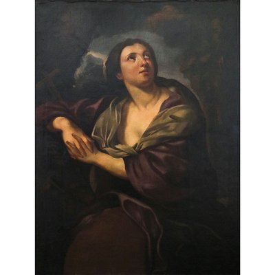 Circle of Giovanni Andrea Sirani, Mary Magdalene, 1600s, Oil on Canvas-BEW-2042880