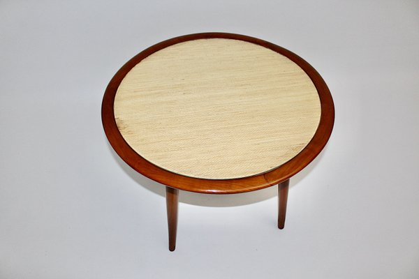 Circular Coffee Table or Side Table by Max Kment for Kunstgewerbliche Werkstätten, 1950s-NB-1143411