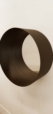 Circular Mirror in Metal-QLH-1193502