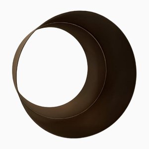 Circular Mirror in Metal-QLH-1193502