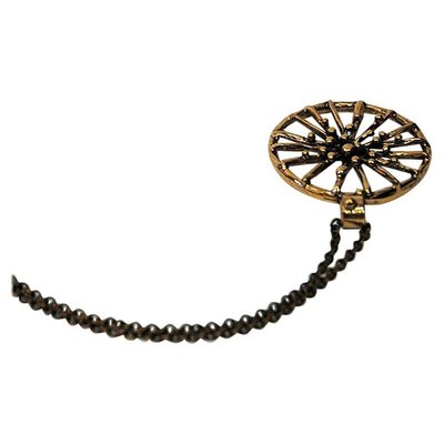 Circular Vintage Bronze Necklace by Christer Tonnby, 1980s, Sweden-HEU-1003868