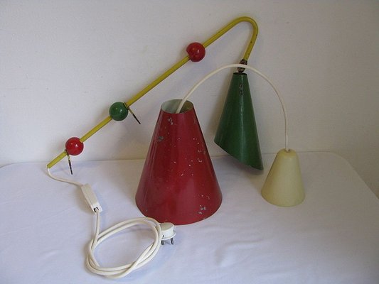 Circus Nr. 3 Ceiling Lamp, 1950s-SZW-837552