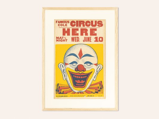 Circus Poster, 1940s-GPP-1012946