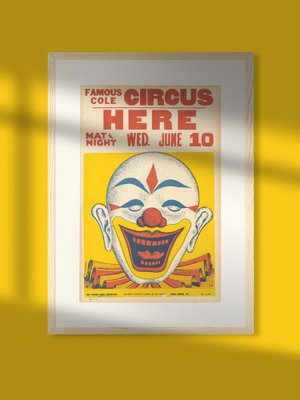 Circus Poster, 1940s-GPP-1012946