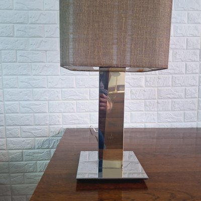 City Scape Table Lamp in the style of Paul Evans for Maison Jansen, 1970s-FRB-1795638