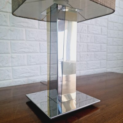 City Scape Table Lamp in the style of Paul Evans for Maison Jansen, 1970s-FRB-1795638