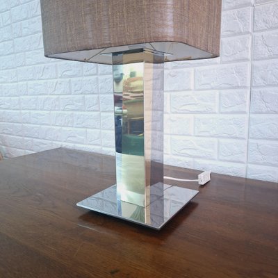 City Scape Table Lamp in the style of Paul Evans for Maison Jansen, 1970s-FRB-1795638