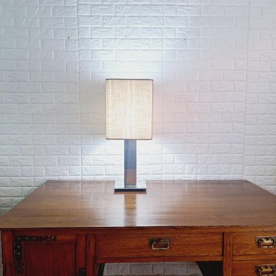 City Scape Table Lamp in the style of Paul Evans for Maison Jansen, 1970s-FRB-1795638