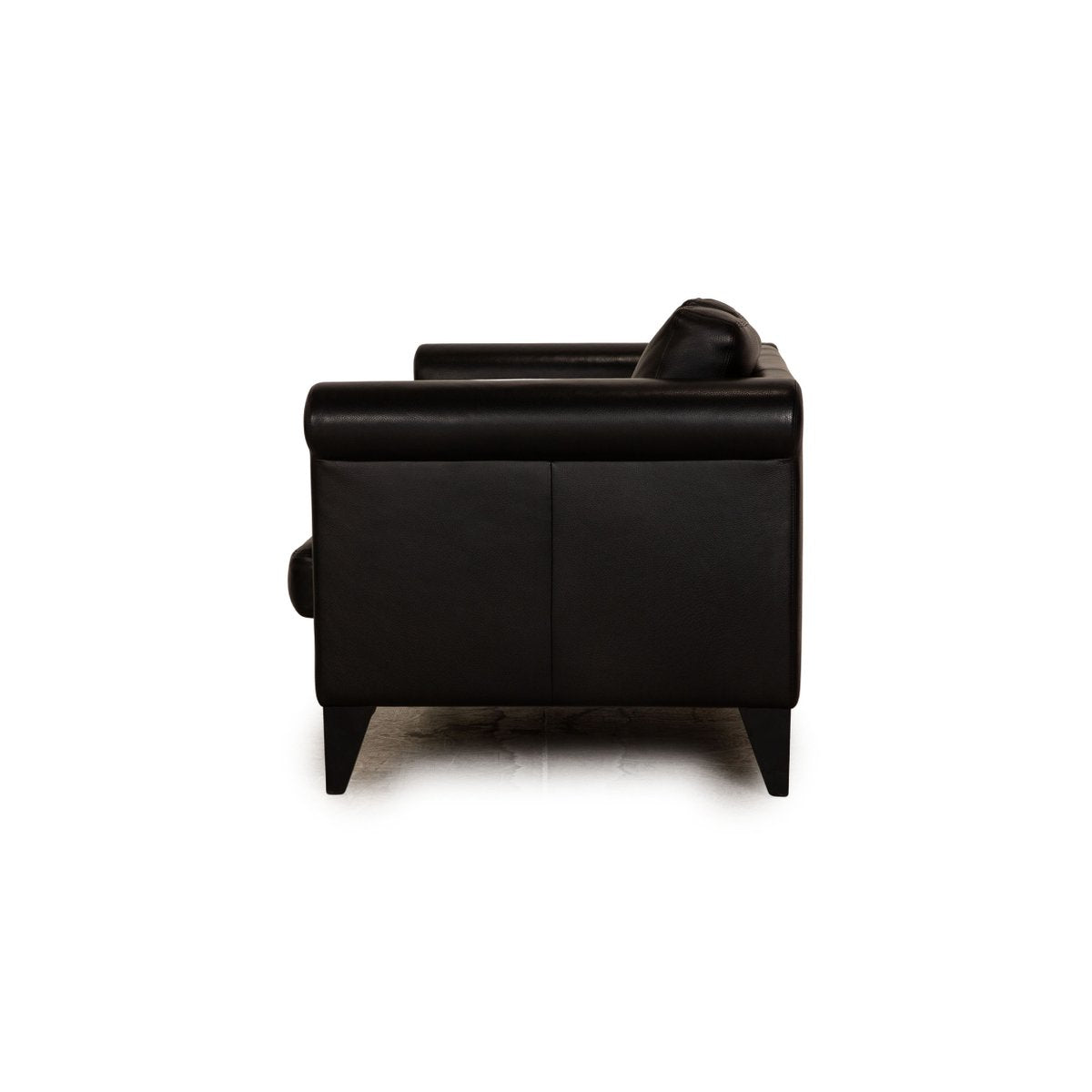 CL 500 2-Seater Sofa in Black Leather from Erpo