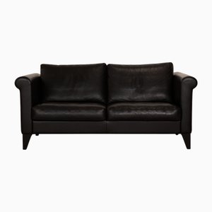 CL 500 2-Seater Sofa in Black Leather from Erpo-RQW-1748191