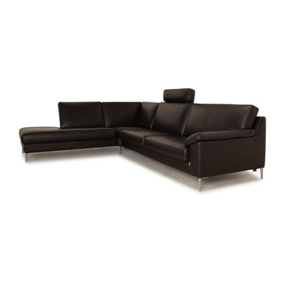 CL 650 Corner Sofa in Anthracite Leather from Erpo-RQW-1785878