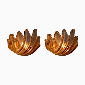 Clamshell Sconces by Barovier E Toso, Set of 2-WN-1342635