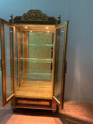 Classic Eclectic Gold Showcase from Lam Lee Group, 1990s-IJR-1777036