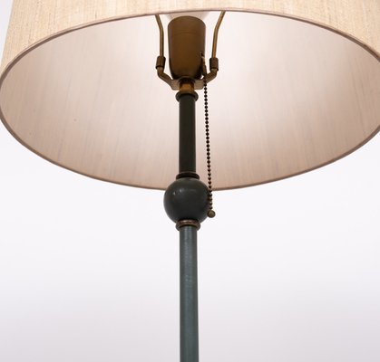 Classic Green Colored Floor Lamp, 1950s-GCG-2024644