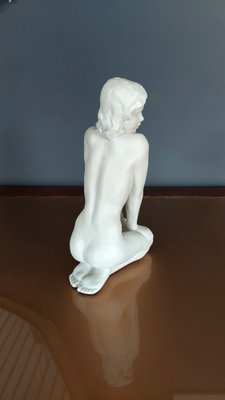 Classic Rose Collection Sitting Woman Figure by Lore Friedrich Gronau for Rosenthal, Germany-QZZ-1703386