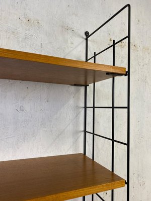 Classic Teak Ladder Shelf in String Design-GPQ-1782307