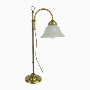 Classical Brass Writing Lamp, 1930s-KDB-1292191