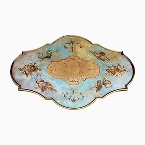 Classical Gilt Ceiling Fresco, 1980s or 1990s-IYX-973333