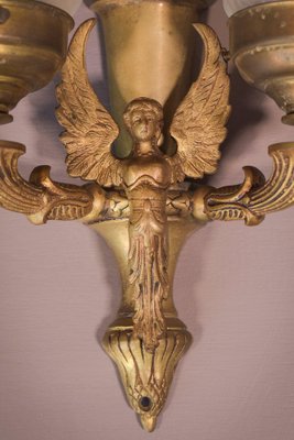 Classical Style Wall Lamps With Angels, Set of 2-AOI-1145668