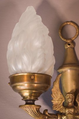 Classical Style Wall Lamps With Angels, Set of 2-AOI-1145668