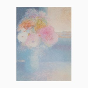 Claude Manoukian, Le Bouquet Vertical, Lithograph-KHH-1202618