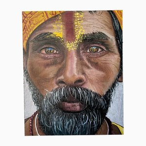 Claudia Benavente, The Indian Man, 2023, Oil on Canvas-NKY-1762894