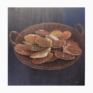 Claudine Picard, Coquilles, 2017, Oil on Canvas-CHG-917409