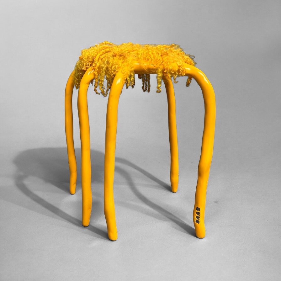 Clay Stool by Maarten Baas & Claudy Jongstra