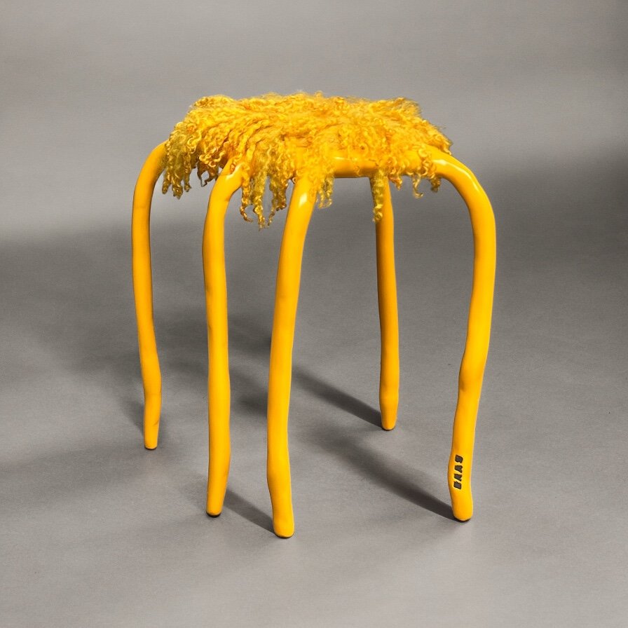 Clay Stool by Maarten Baas & Claudy Jongstra