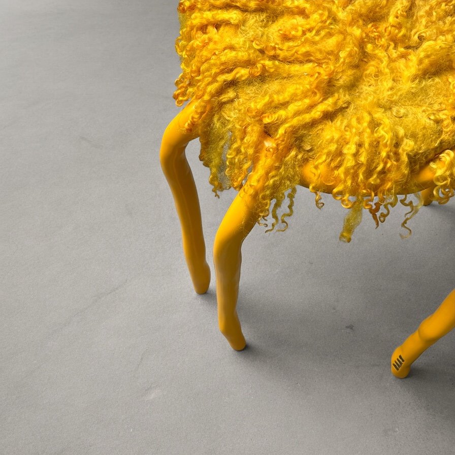 Clay Stool by Maarten Baas & Claudy Jongstra